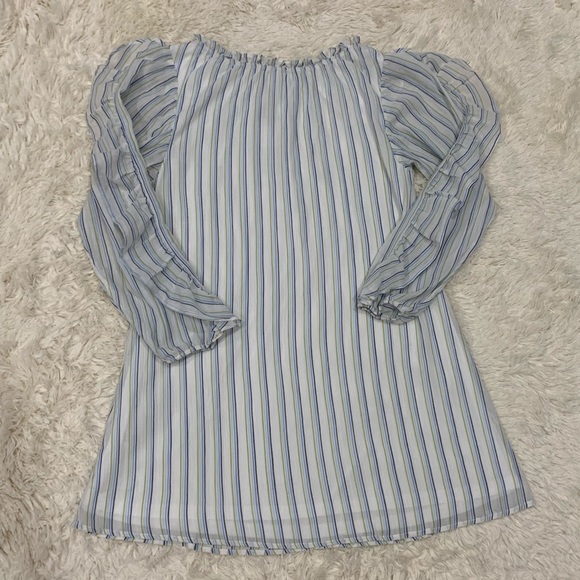 🆕 LOVERICHE Shift Dress Women’s MEDIUM Striped - Picture 3 of 4